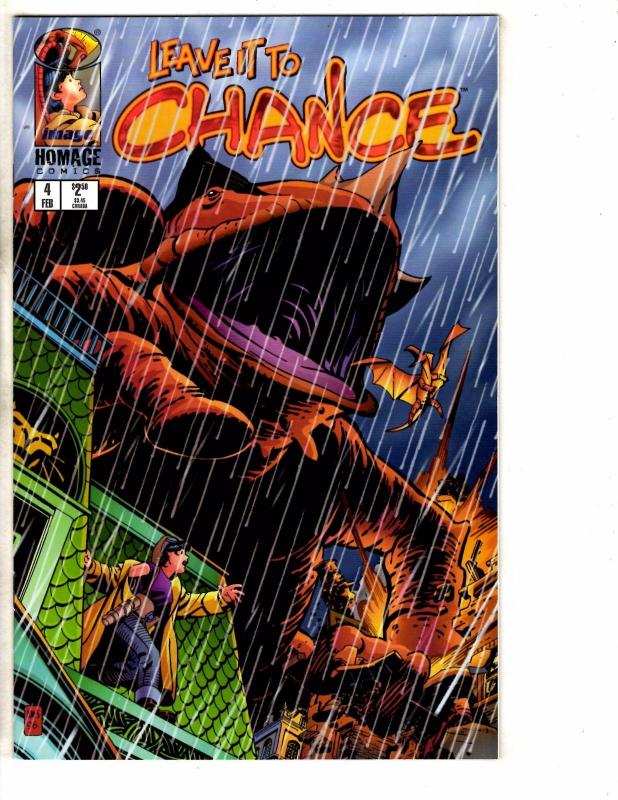 Lot Of 5 Leave It To Chance Image Homage Comic Books # 1 2 3 4 5 PP13