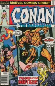Conan the Barbarian #67 FN ; Marvel
