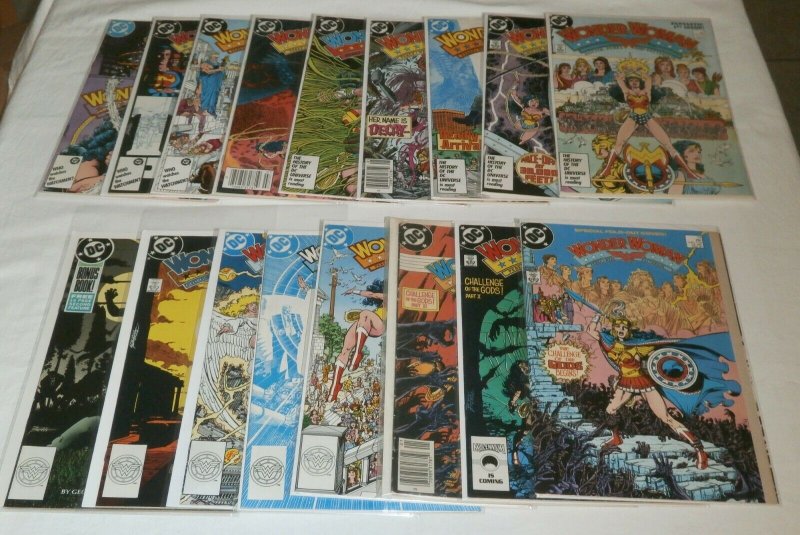 Wonder Woman V2 #1-32 (missing #13) Annual #1 Perez run Cheetah comics lot of 32