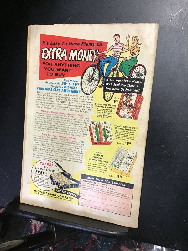 G.I. Combat #77 (1959) Kubert Art! Hot pink, gray tone cover! VG+ Wow!