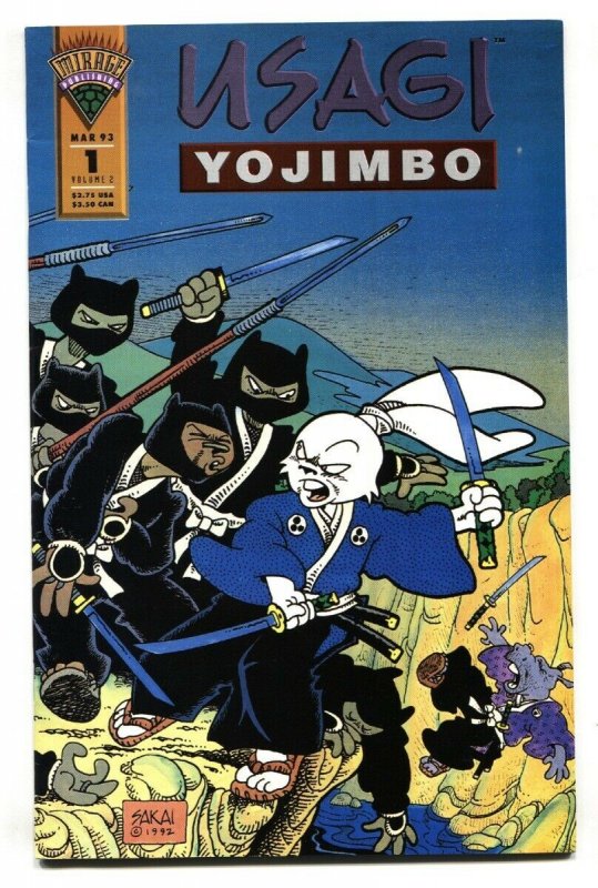 Usagi Yojimbo Vol. 2 #1-First issue Stan Sakai-Comic Book --1993