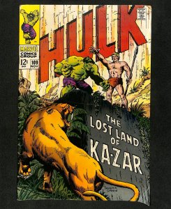 Incredible Hulk (1962) #109 Ka-Zar!