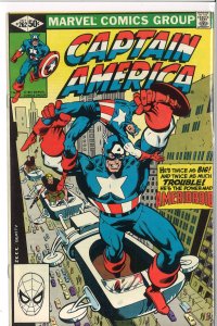 Captain America #262 Direct Edition (1981) 8.5 VF+