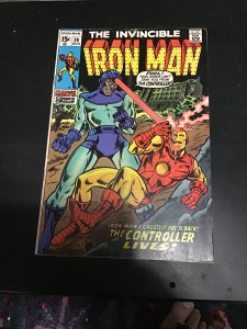 Iron Man #28 (1970) The Controller lives! Mid-high-grade! FN/VF Wow!