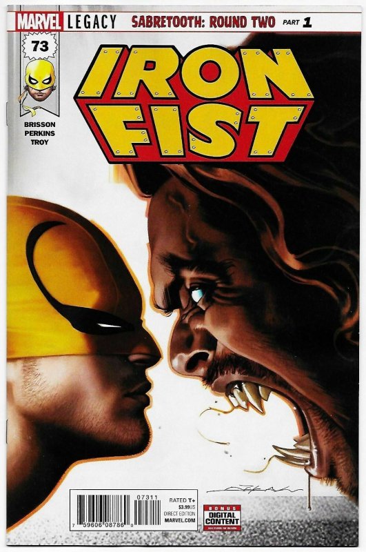 Iron Fist #73 (Marvel, 2017) NM 