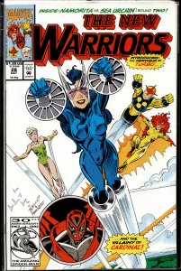 The New Warriors #28 (1992) New Warriors [Key Issue]