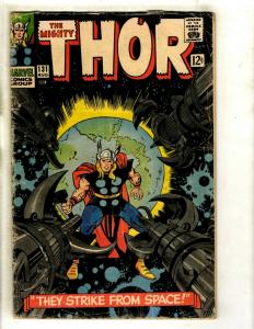 Thor # 131 VG- Marvel Comic Book Loki Odin Sif Avengers Hulk Iron Man GK4