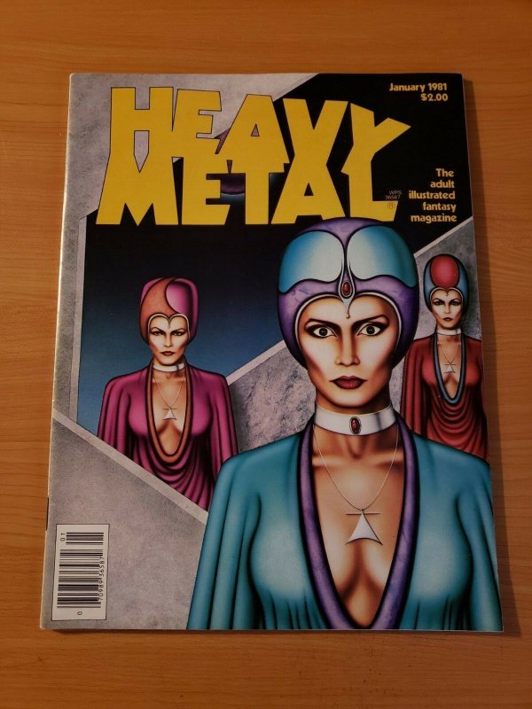 Heavy Metal Vol. 4 #10 ~ NEAR MINT NM ~ January 1981 illustrated Magazine