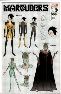 Marauders #8 Carlini Cover (2023) Marauders