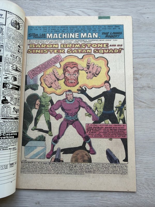 Machine Man #16