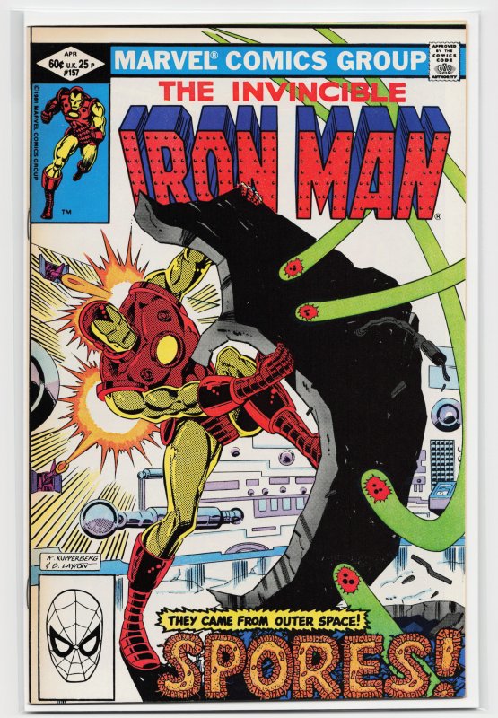 Iron Man #157 (1982) Iron Man