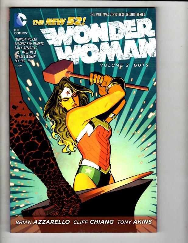 GUTS Vol. # 2 Wonder Woman DC Comics TPB Graphic Novel Comic Book J301 ...