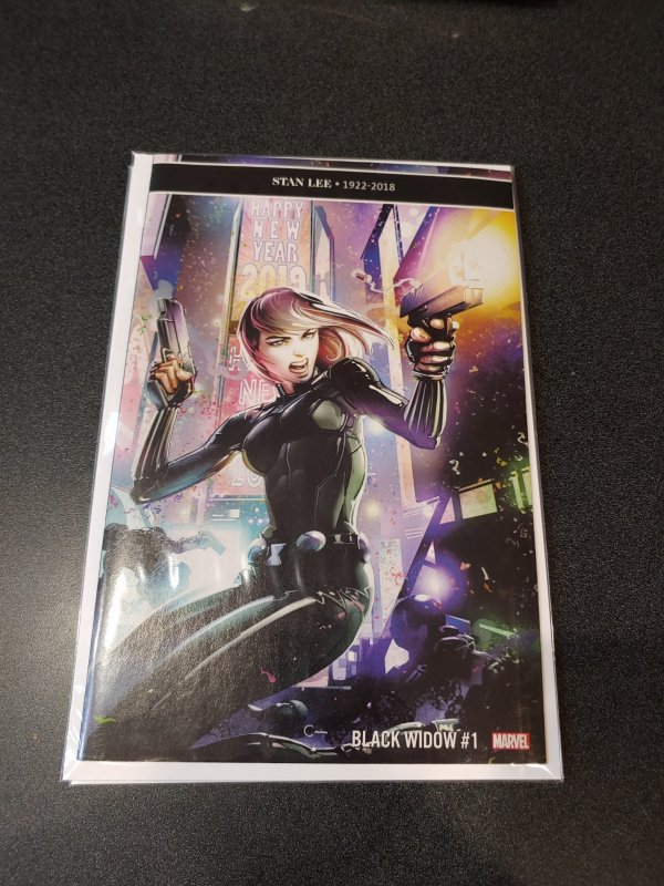 BLACK WIDOW 1 2019 CLAYTON CRAIN STAN LEE TRIBUTE 1st PRINT NM