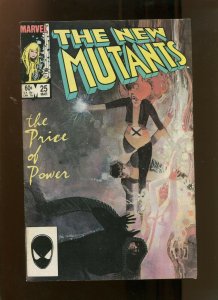NEW MUTANTS #25 (7.5) 1ST LEGION! 1985