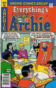 Everything's Archie #93 VG ; Archie | low grade comic June 1981 Mini Skirt Cover