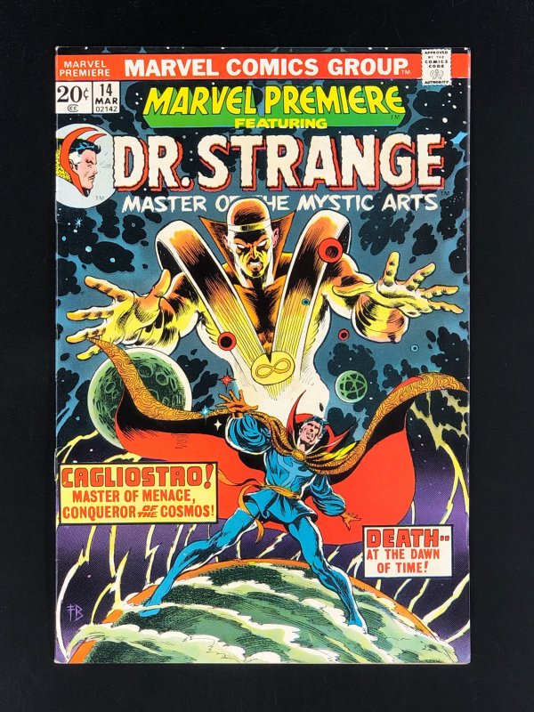 Marvel Premiere #14 (1974) VF- Lancelot, Baron Mordo, and Shuma-Gorath