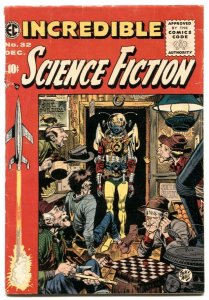 Incredible Science-Fiction #32 1956- Jack Davis cover VG-