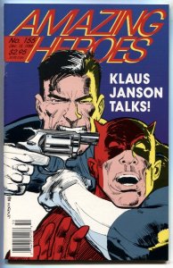 AMAZING HEROES #155 1988 - Klaus Janson - Punisher - comics