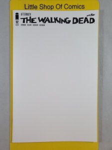 Walking Dead #192 Blank Sketch Variant 2019 Death Of Rick Grimes Image Comics