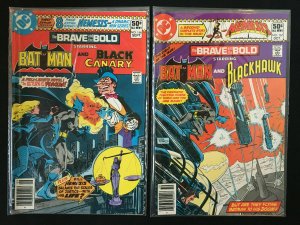 BATMAN BRAVE AND THE BOLD LOT VG-VF