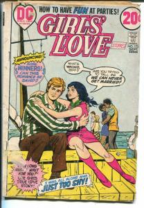 Girls' Love Stories #173 1972-DC-African-American embacing-FR/G