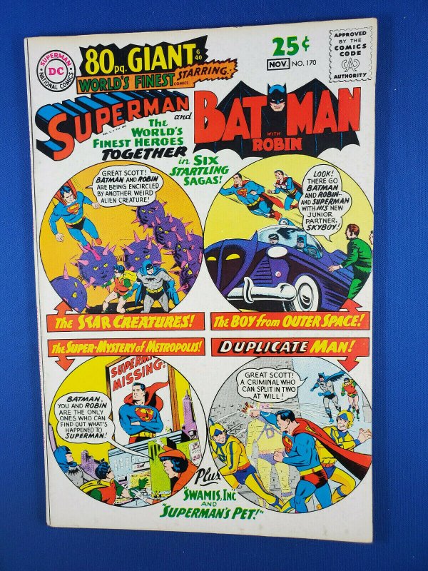 WORLDS FINEST 170 F  BATMAN SUPERMAN