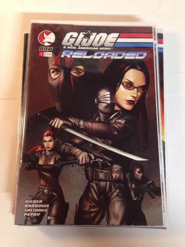 G.I. Joe Reloaded 1-11 Near Mint Lot Set Run DDP