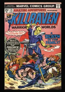 Amazing Adventures #34 FN 6.0 Killraven!