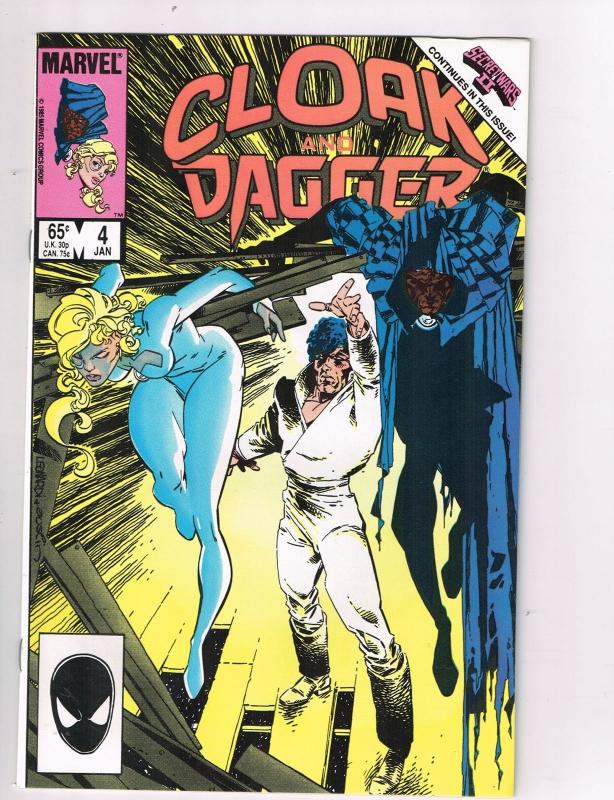 Cloak and Dagger (1985 Marvel 2nd Series) #4 Comic Book Secret Wars II HH2