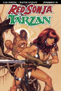 Red Sonja Tarzan #1 Cvr A (Dynamite, 2018) NM