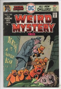 WEIRD MYSTERY Tales #24, FN Death is a Wind up Bear, Kaluta, 1975