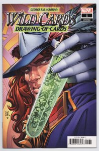 Wild Cards Drawing Of Cards #1 Ken Lashley Variant (Marvel, 2022) NM