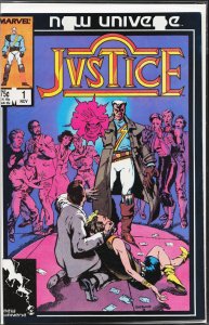 Justice #1 Direct Edition (1986) Justice