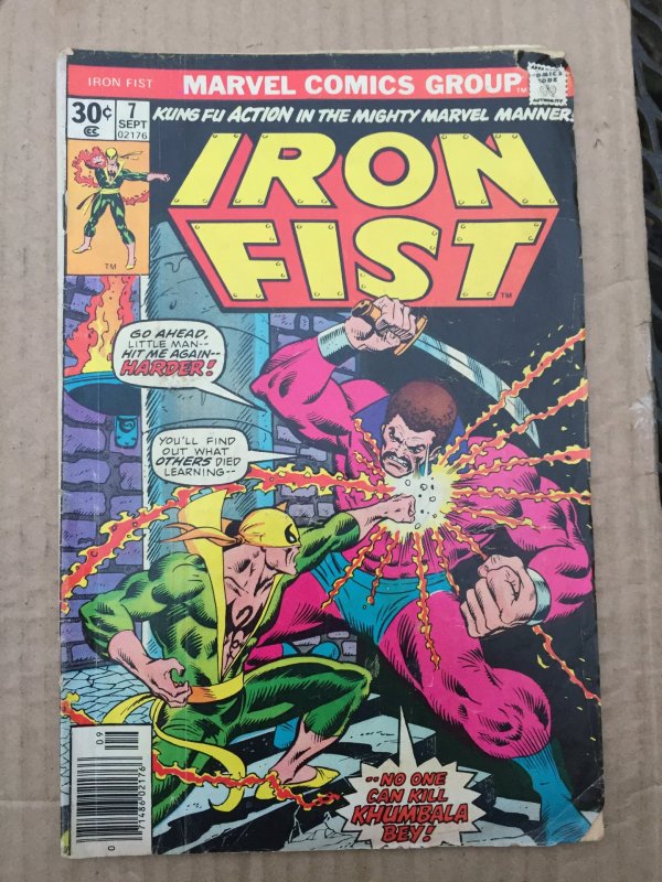 Iron Fist #7 (1976)