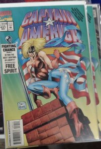 Captain America  #431 1994 marvel  fighting chance pt 7  1st key free spirit