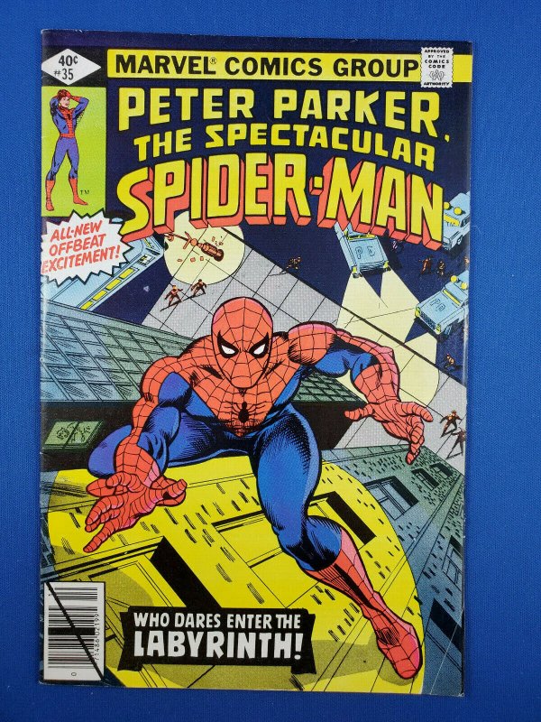 SPECTACULAR SPIDERMAN 35 F VF 1979 