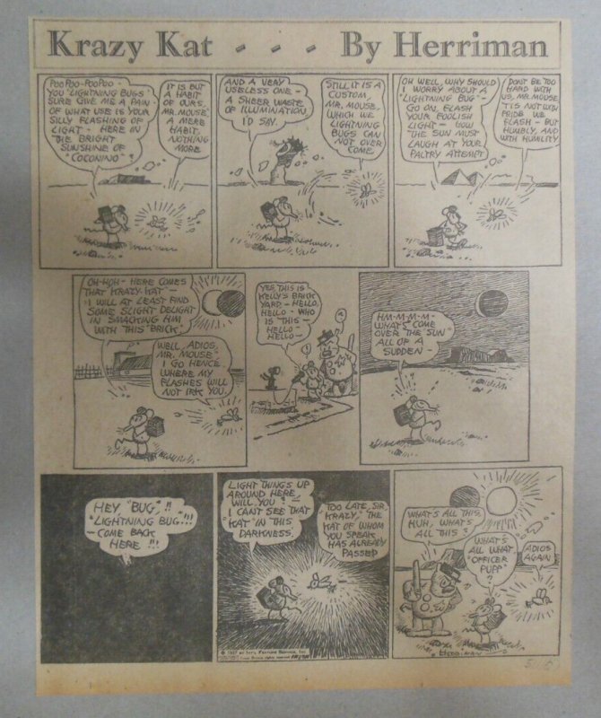 Little Stanley 1929 Newspaper Comic Strip