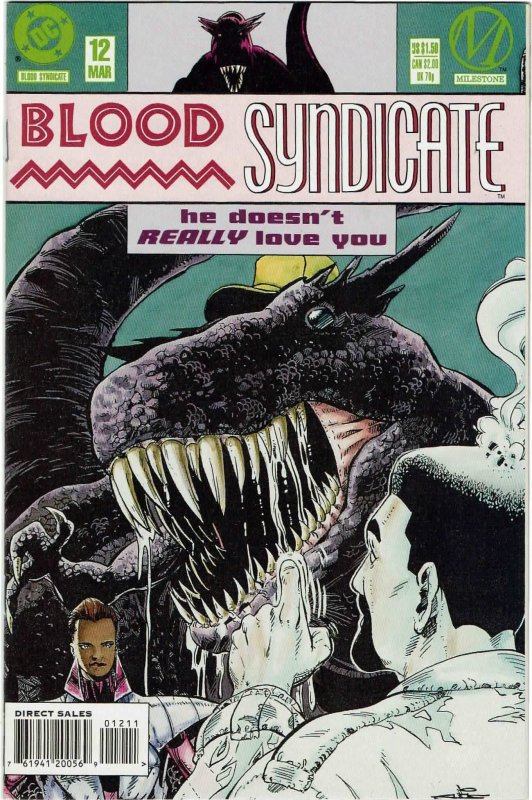 Blood Syndicate #12 Milestone ChrisCross NM