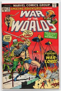 Amazing Adventures #20 (1973) War of the Worlds