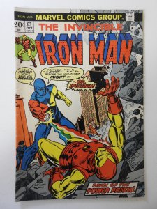 Iron Man #63 (1973) VG Condition moisture stain