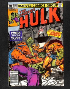 The Incredible Hulk #257 (1981)