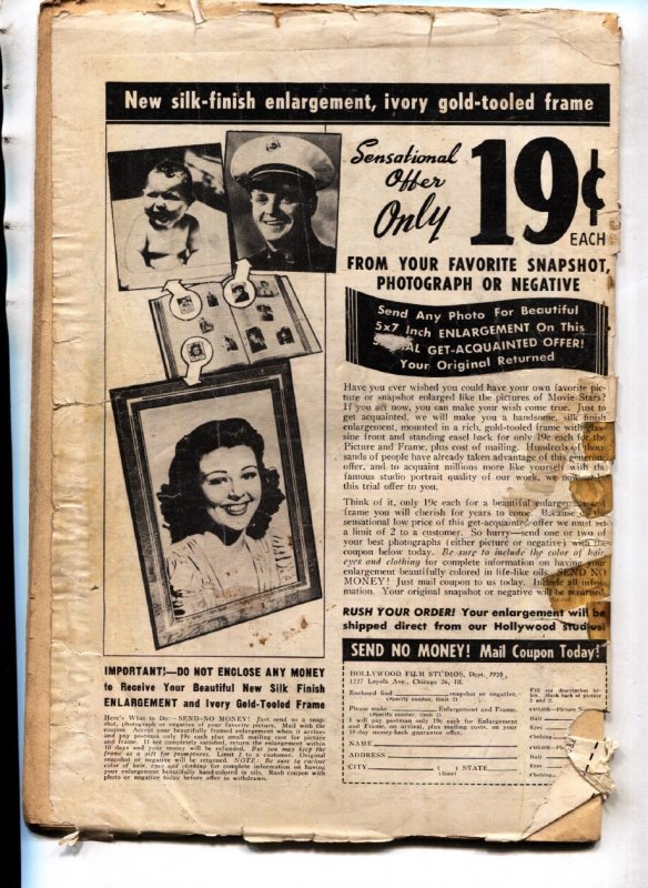 TEEN-AGE ROMANCES #8 MATT BAKER GOOD GIRL ART 1949 RARE comic book