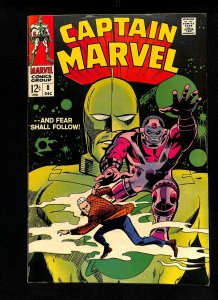 Captain Marvel (1968) #8 Silver Age