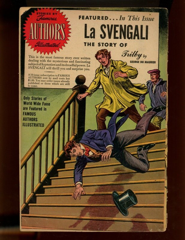 (1951) Famous Authors Illustrated #12 - LA SVENGALI (3.5/4.0)
