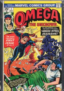 Omega the Unknown #1 (1976) Omega the Unknown [Key Issue]