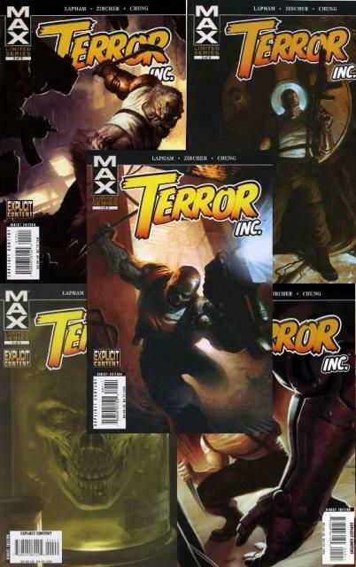 TERROR INC (2007) 1-5  complete series!