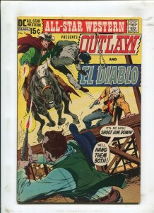 ALL-STAR WESTERN #4 - NO COFFIN FOR A KILLER! - (8.5) 1971