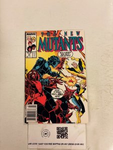 New Mutants #53 VF Marvel Comic Books Cannonball Sunspot Warlock Mirage 26 HH72