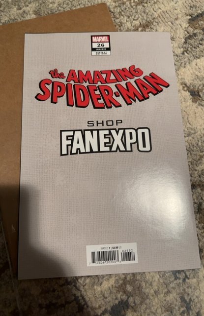 The Amazing Spider-Man #26 virgin trade Chew Cover (2023)