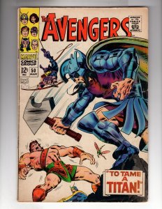 The Avengers #50 (1968)  /  CR400-MC#60